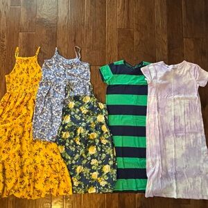 Girls 10/12 dresses. Crewcuts Old Navy